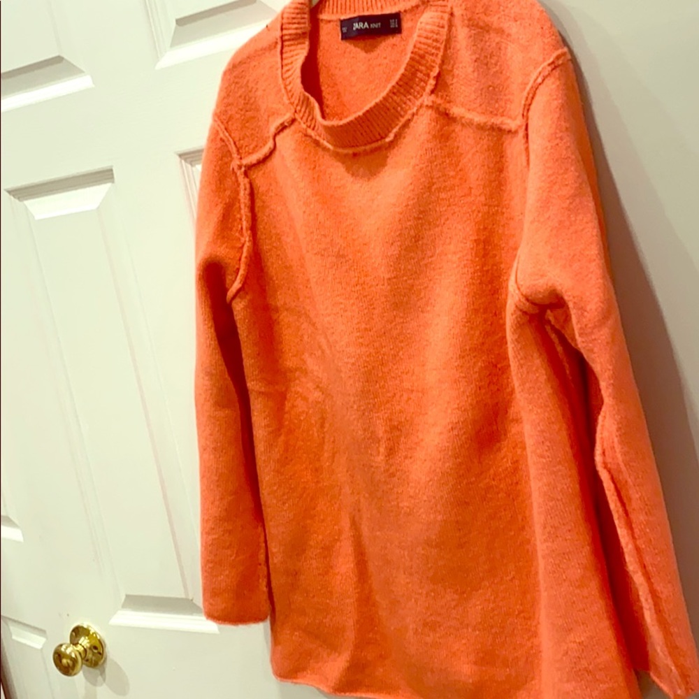 Zara size M pink sweater